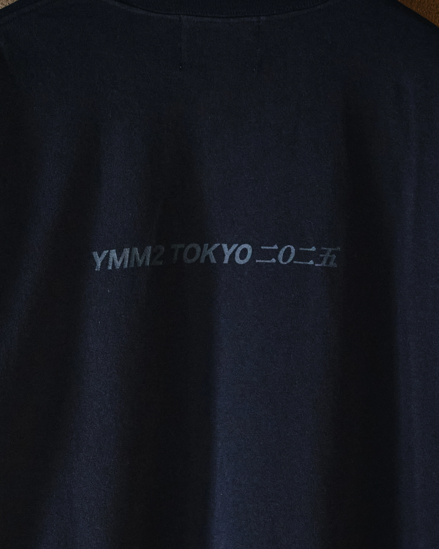 YMM2 SAME COL LOGO T-SHIRT(BLACK)