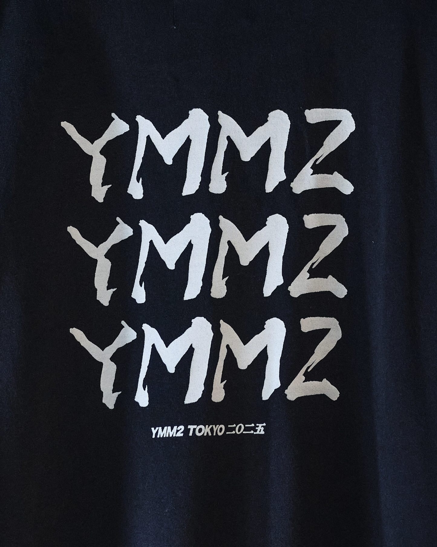 YMM2 BACK LOGO T-SHIRT(BLACK)