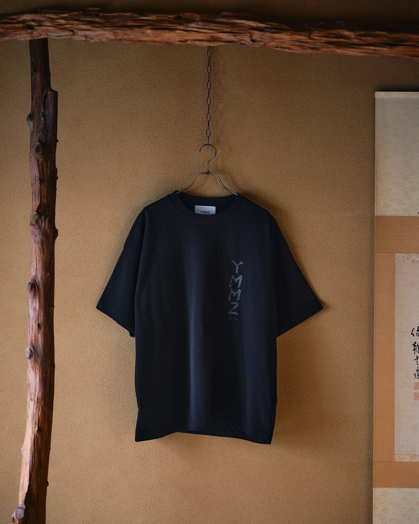 YMM2 SAME COL LOGO T-SHIRT(BLACK)