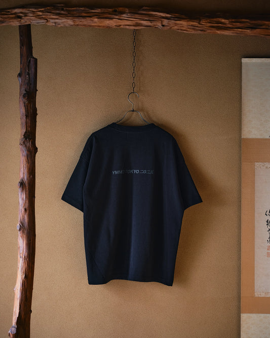 YMM2 SAME COL LOGO T-SHIRT(BLACK)