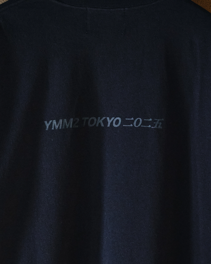YMM2 SAME COL LOGO T-SHIRT(BLACK)