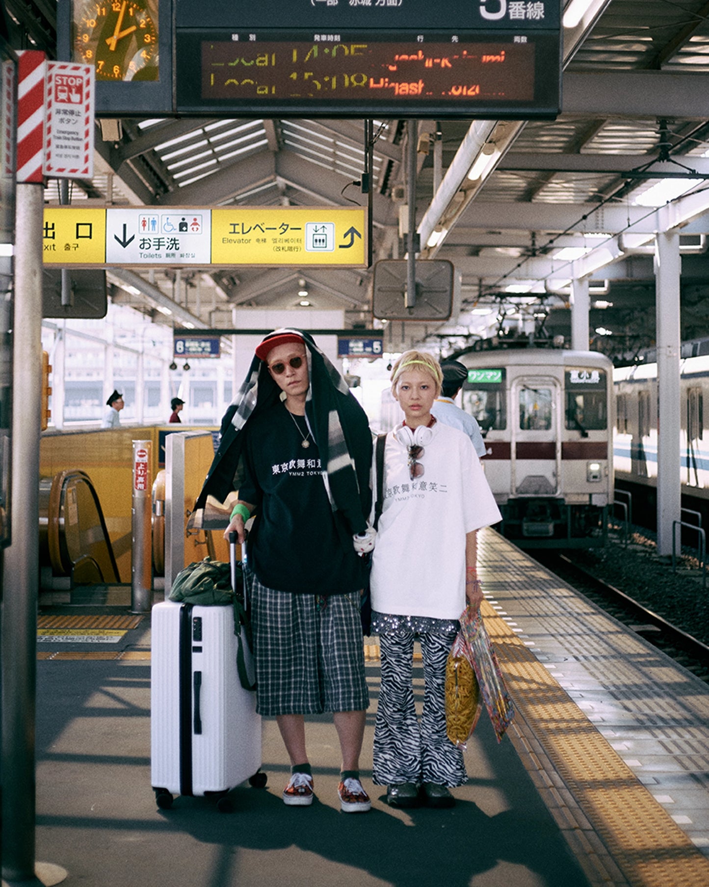 YMM2 KANJI LOGO T-SHIRT(BLACK)