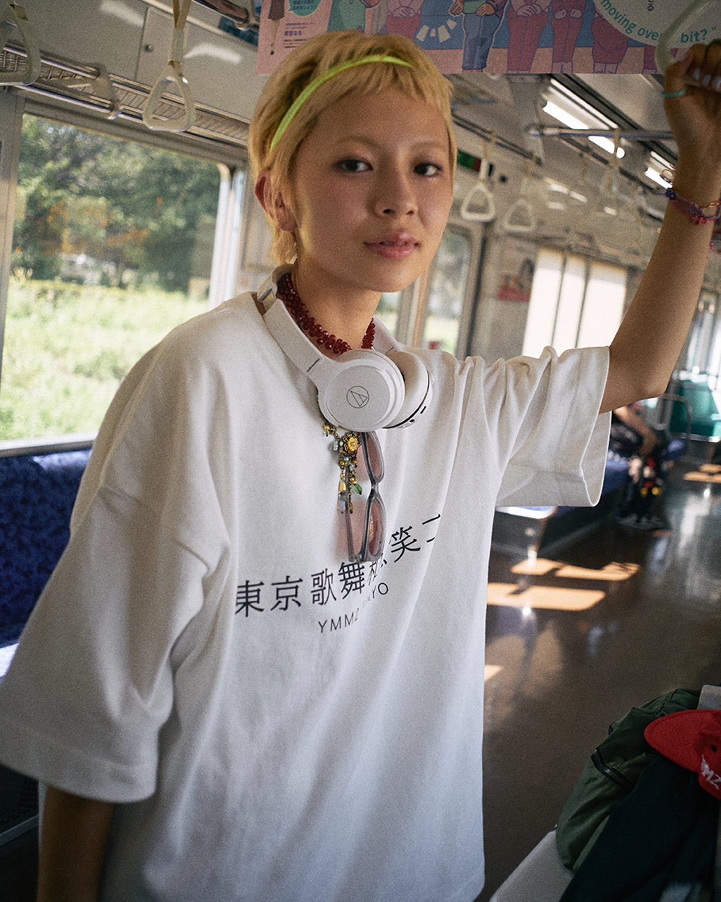 YMM2 KANJI LOGO T-SHIRT (WHITE)