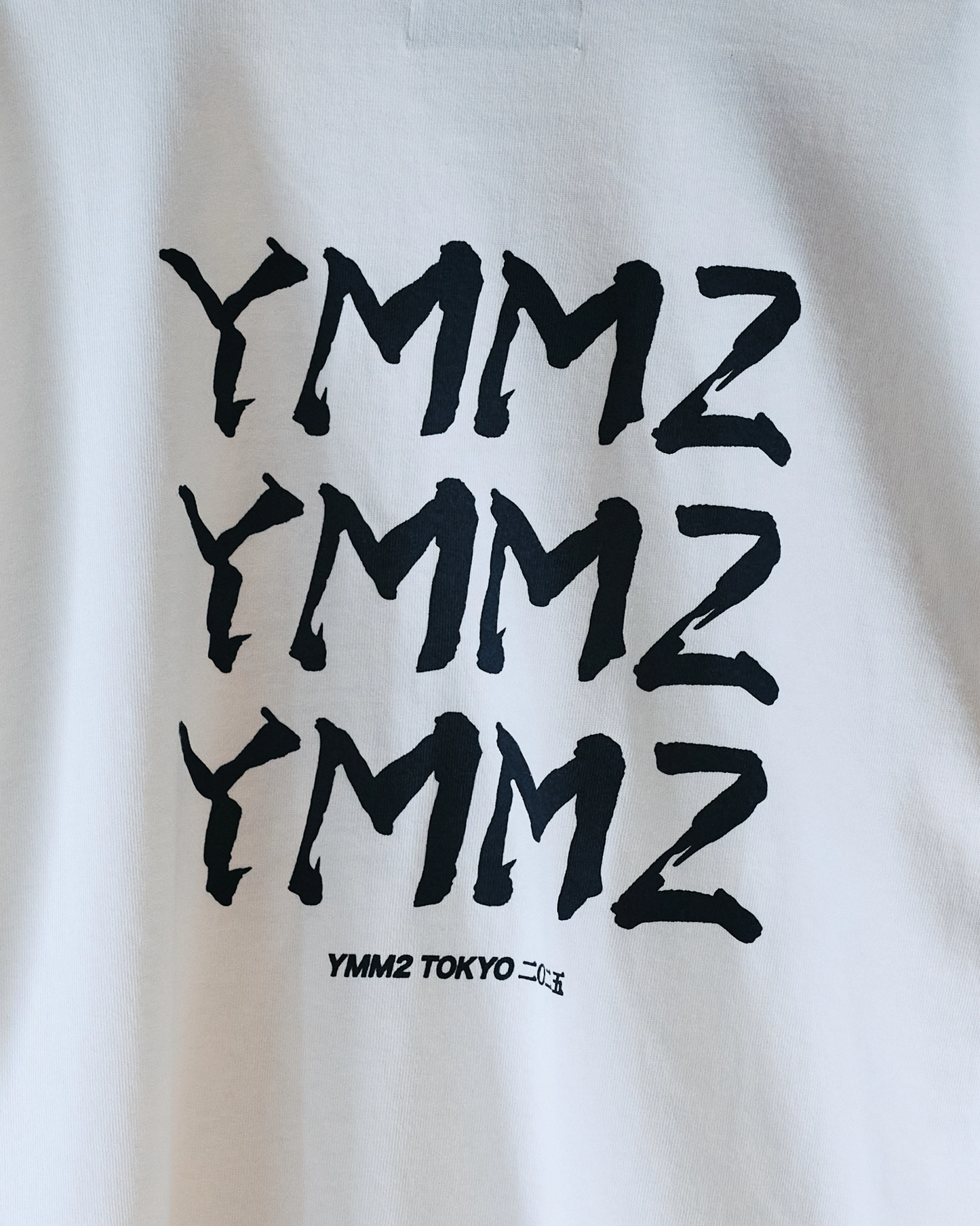 YMM2 BACK LOGO T-SHIRT(WHITE)